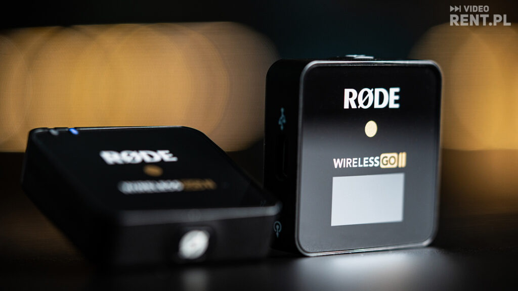 wynajem sprzętu filmowego mikrofony Rode Wireless GO II
